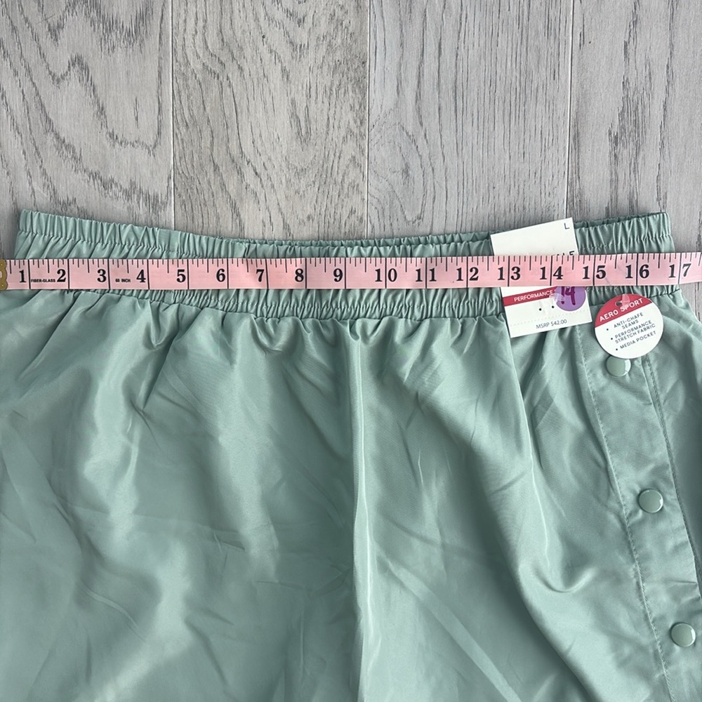 Aeropostale Sport Performance Skort Large Green Skirt New NWT - Picture 6 of 11